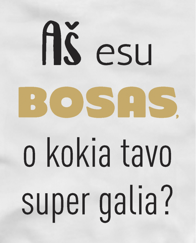 Aš esu bosas